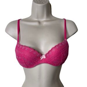 Victoria secret padded Demi in hot pink 34B